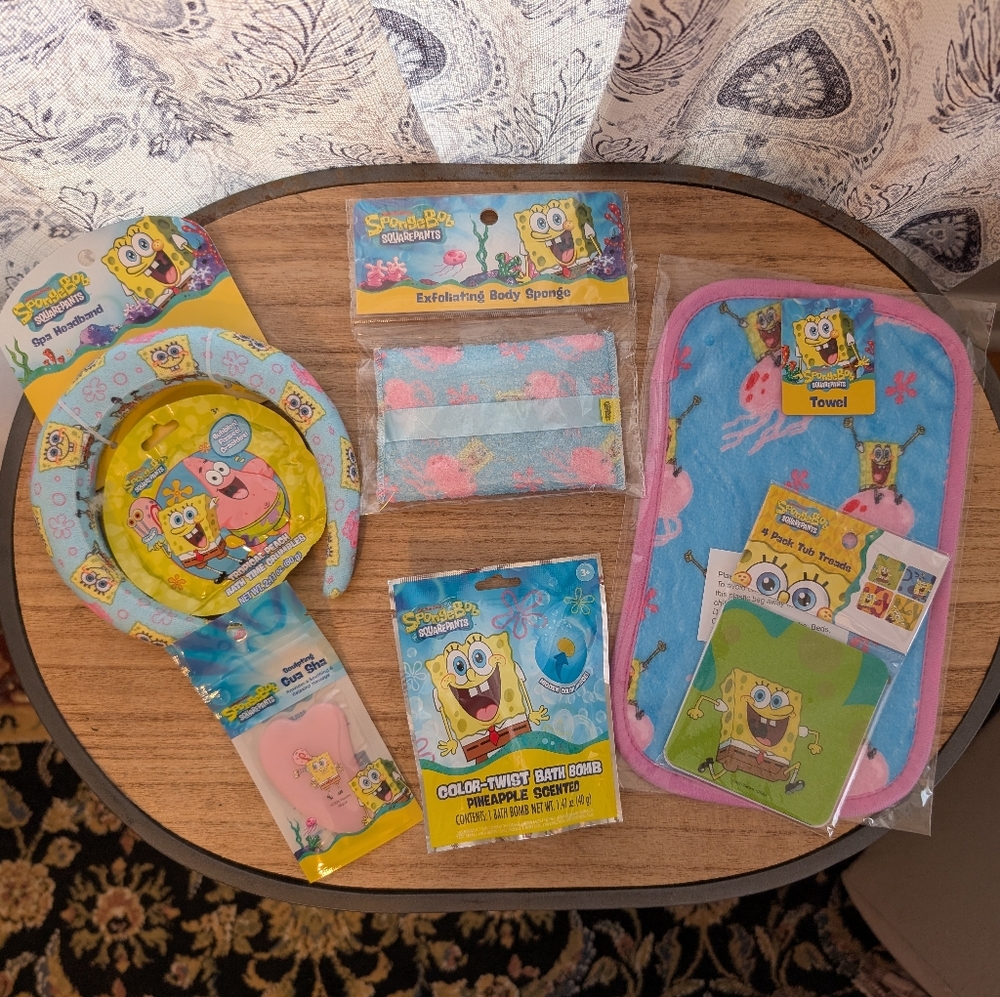 SpongeBob SquarePants Bath Spa Set